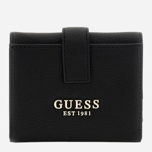 Гаманець жіночий зі штучної шкіри Guess Laurel SWBG7459138 BLA Чорний (800070344355) - зображення 1