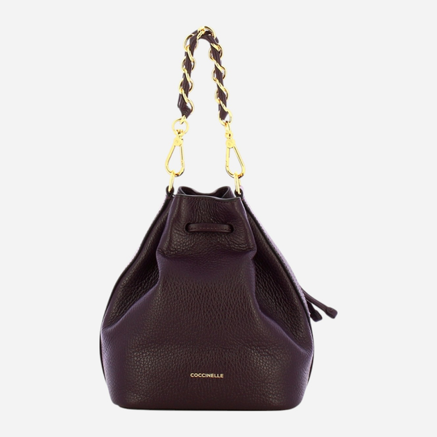Torebka crossbody damska ze skóry naturalnej mała Coccinelle Beat E1TFK230301 V87 Fioletowa (800070345916) - obraz 2