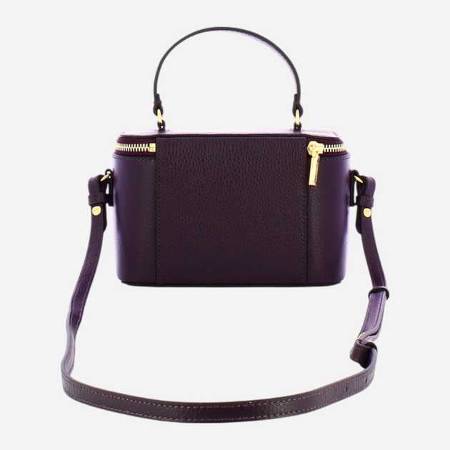 Torebka crossbody damska ze skóry naturalnej mała Coccinelle Beat E5TFK550101 V87 Fioletowa (800070345884) - obraz 2