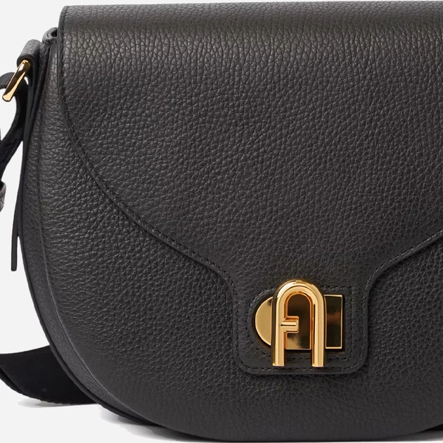 Torebka crossbody damska ze skóry naturalnej mała Furla Lotus WB01491BX3916N98001002 Czarna (800070339706) - obraz 3