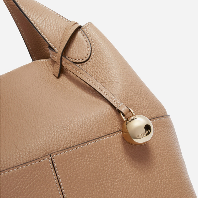 Torebka crossbody damska ze skóry naturalnej Furla Primrose WB01707HSF000YU5001007 Beżowa (800070344977) - obraz 3