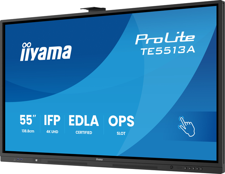 Монітор 55" iiyama ProLite TE5513A-B1AG - зображення 6