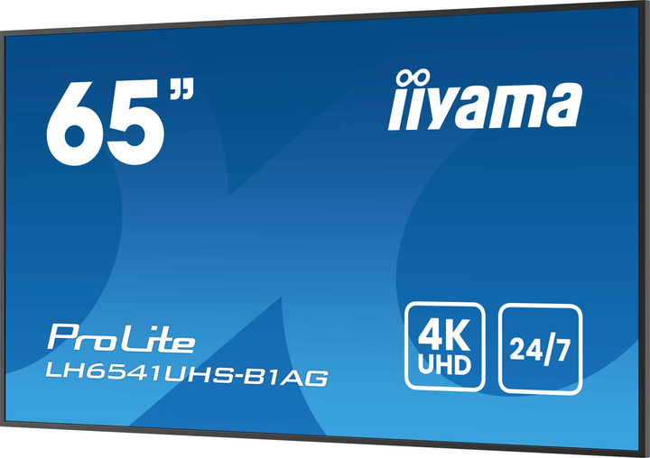Монітор 65" iiyama ProLite LH6541UHS-B1AG - зображення 6