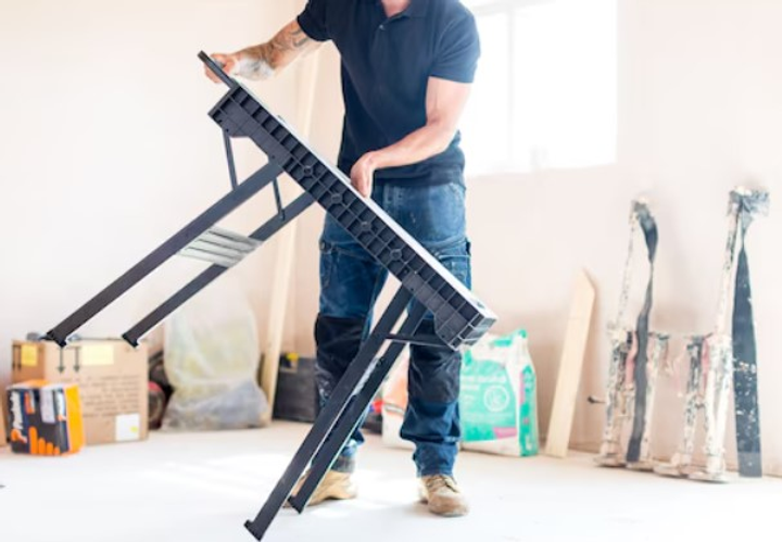 Stół warsztatowy składany Stanley FATMAX Express 85 x 60 cm (FMST1-75672) - obraz 3