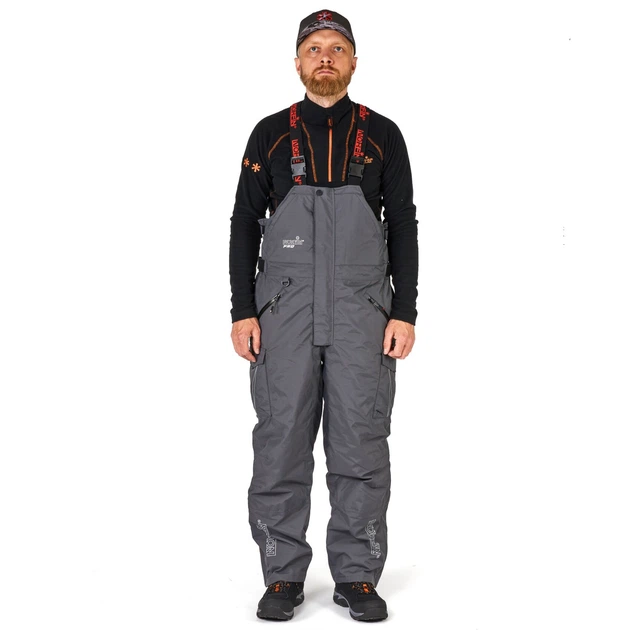 Напівкомбінезон Norfin Verity Pro Gray чоловічий M (747102-M) - Фото 2 Напівкомбінезон Norfin Verity Pro Gray чоловічий M (747102-M) - изображение 2