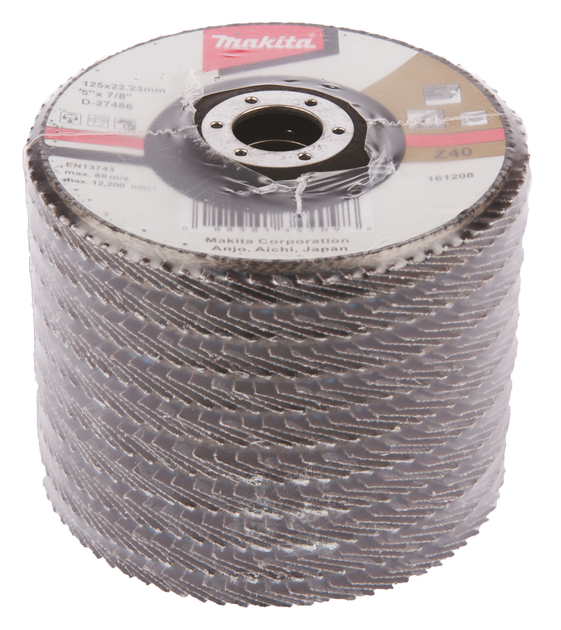 Tarcza listkowa Makita 125 mm Z40 D-27486 10 szt (0088381344098) - obraz 2