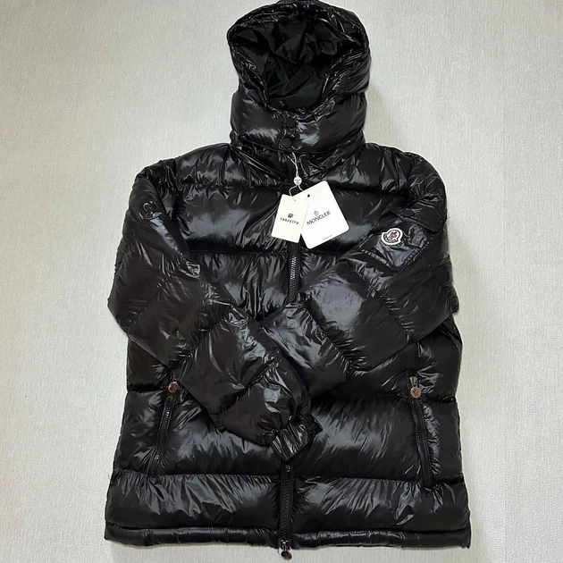 Зимова куртка Moncler до -20° з NFC чіпом 770155 XS чорна - зображення 2