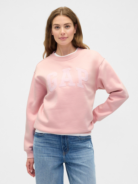 Bluza damska bez kaptura polarowa GAP 823720-03 XS Jasnoróżowa - obraz 1