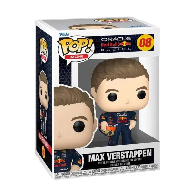 Фигурка Funko Pop серии Формула-1 - Макс Ферстаппен со шлемом (80580) - изображение 3