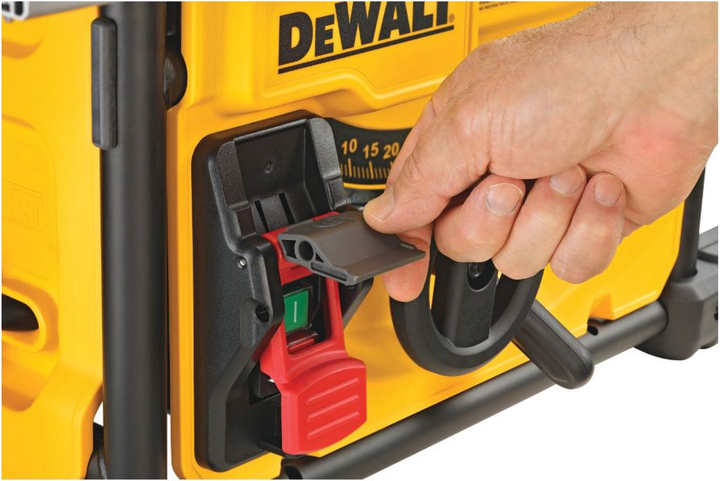 Компактна настільна пила DeWalt DWE7485-QS 210 мм (5035048723371) - зображення 6