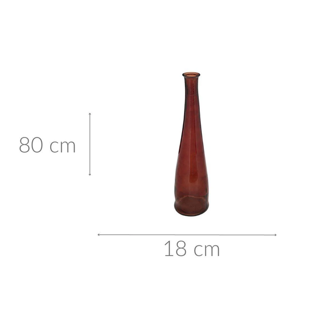 Wazon Atmosphera Uly smukły ze szkła z recyklingu 80 cm (3560232707124) - obraz 2