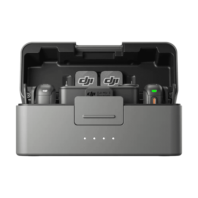 Микрофонная радиосистема DJI Mic 3 (2 TX + 1 RX + Charging Case) - Фото 2 Микрофонная радиосистема DJI Mic 3 (2 TX + 1 RX + Charging Case) - изображение 2