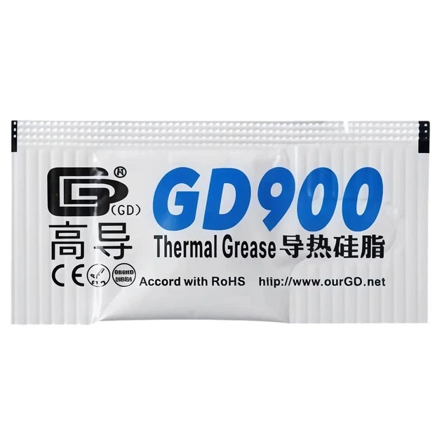 Термопаста GD900, стик, 0.5г - Фото 1 Термопаста GD900, стик, 0.5г - изображение 1