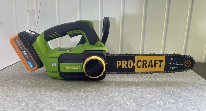 Акумуляторна ланцюгова пила ProCraft PKA42Li 20В, 12", безщіткова, АКБ 4А·г Turbo + ЗП 2А - изображение 3