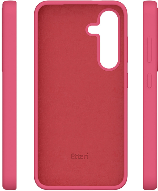 Etui plecki Etteri Silicone Mag do Samsung Galaxy S25 Edge Raspberry (5907504514574) - obraz 6