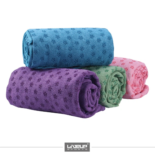 Полотенце для йоги LiveUp YOGA TOWEL 173×61 см, антискользящее, быстро сохнет (C14CCD37E922) - изображение 2