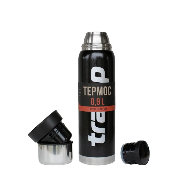 Термос Tramp Expedition Line 0,9 л Чорний TRC-027-black (UTRC-027-black) - Фото 2 Термос Tramp Expedition Line 0,9 л Чорний TRC-027-black (UTRC-027-black) - изображение 2