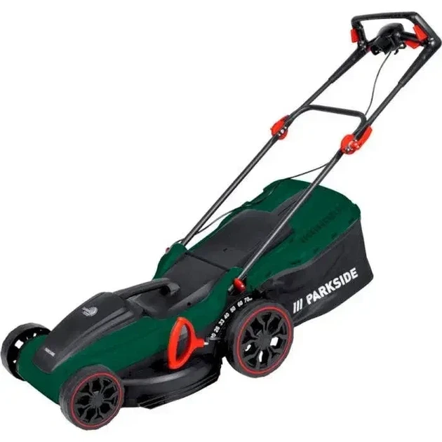 Электрогазонокосилка PARKSIDE PRM 1800 A2 - 1800Вт, 55л - изображение 4