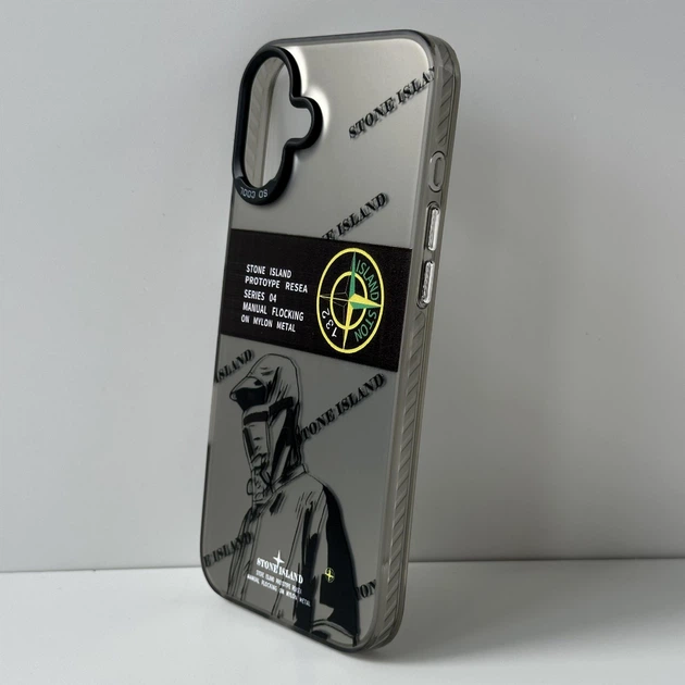 Чохол з принтом "Stone Island" для Apple iPhone 16 - зображення 3
