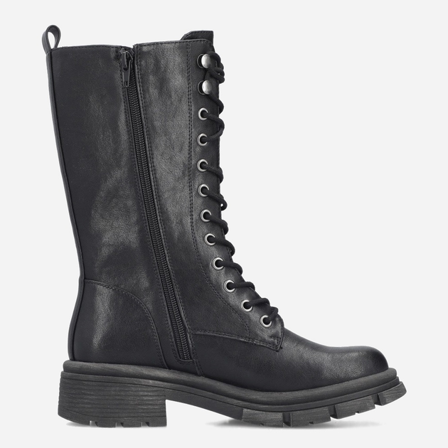 Жіночі черевики високі Rieker 91440-00 40 (6.5UK) Чорні (4061811462209) - зображення 3