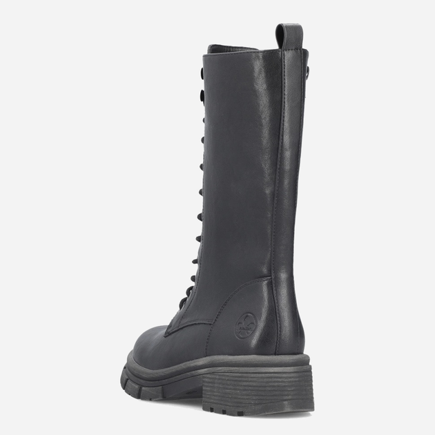 Жіночі черевики високі Rieker 91440-00 41 (7.5UK) Чорні (4061811462216) - зображення 4