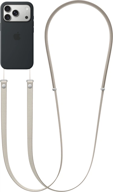 Ремешок для смартфона Apple Crossbody Strap Tan (MGGK4ZM/A) - изображение 2