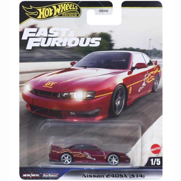 【希少】FAST&FURIOUS Transporter 4種 Тематическая машинка Hot Wheels Fast and Furious Nissan 240SX