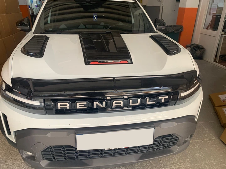 Дефлектор капота EuroCap для Renault Duster 2024- гг - Фото 2 Дефлектор капота EuroCap для Renault Duster 2024- гг - изображение 2