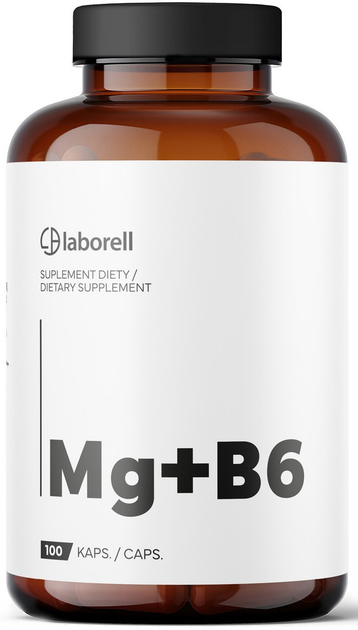 Suplement diety Laborell Magnez+B6 100 kapsułek (5902488011088) - obraz 1