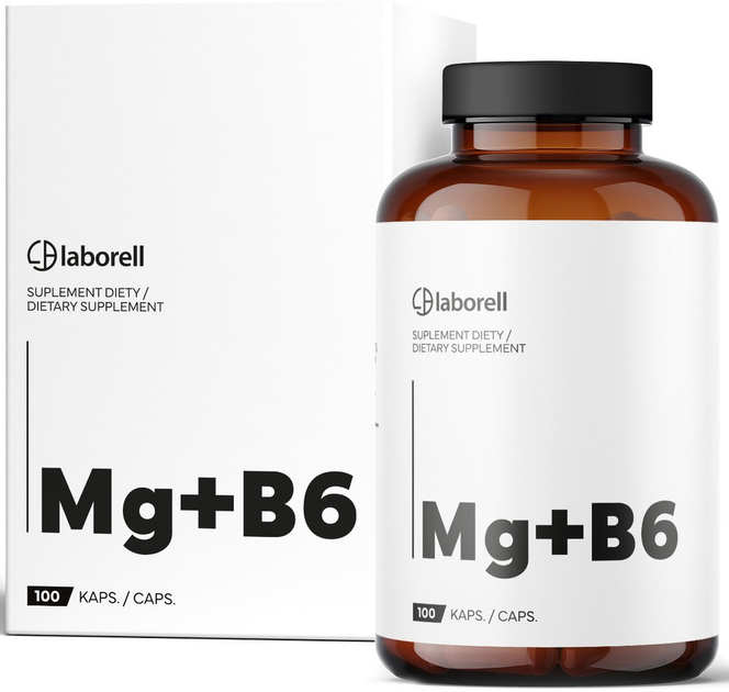 Suplement diety Laborell Magnez+B6 100 kapsułek (5902488011088) - obraz 3