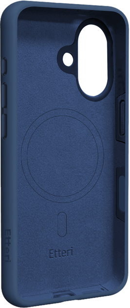 Панель Etteri Silicone Mag для Apple iPhone 17 Dark Blue (5907504556963) - зображення 2