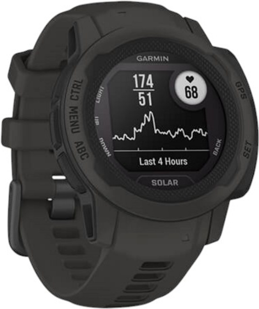 Smartwatch Garmin Instinct 2S Solar Graphite (010-02564-00) - obraz 2