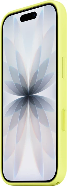 Etui Apple Silicone Case with MagSafe do Apple iPhone 17 Neon Yellow (MGEV4) - obraz 2