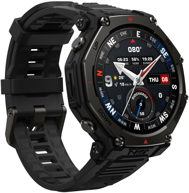 Смарт-годинник Amazfit T-Rex 3 Pro Tactical Black (W2443EU1N) - зображення 3