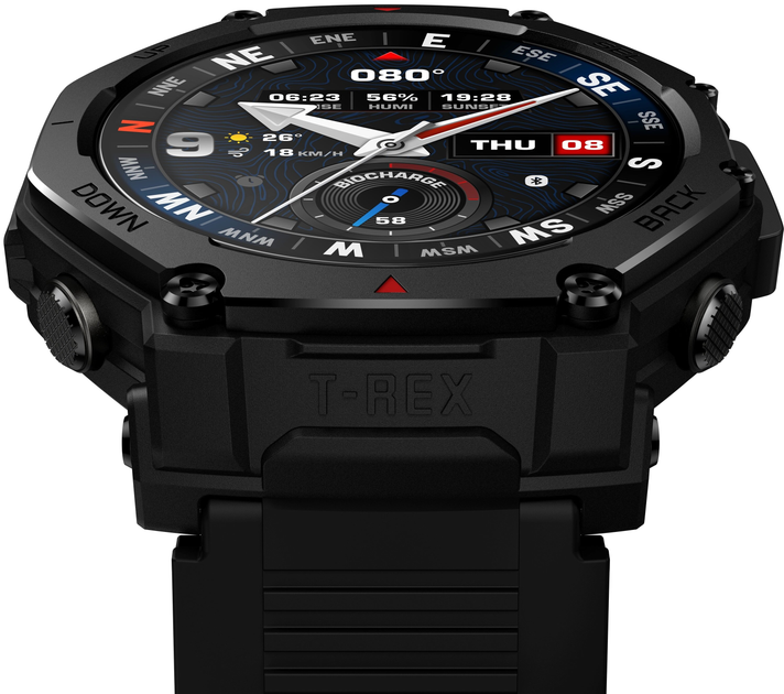 Смарт-годинник Amazfit T-Rex 3 Pro Tactical Black (W2443EU1N) - зображення 7