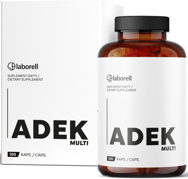 Вітаміни Laborell ADEK Multi 100 капсул (5902488010036) - зображення 2