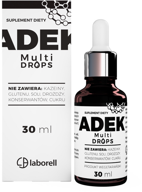 Вітаміни Laborell ADEK у краплях 30 мл (5902488010906) - зображення 2