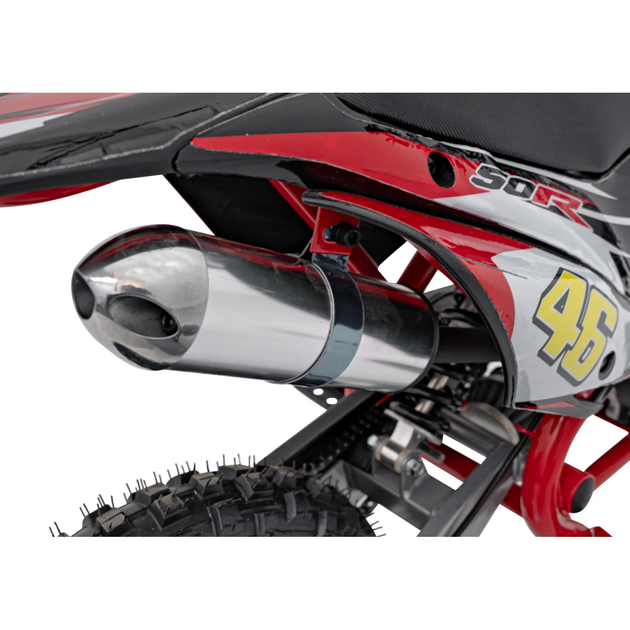 Мотоцикл з двигуном внутрішнього згоряння RENEGADE 50R Червоний (5903864941548) - зображення 15
