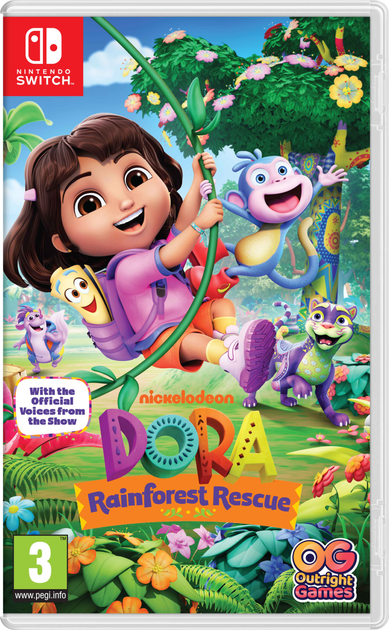 Gra Nintendo Switch Dora: Rainforest Rescue (Kartridż) (5061005356474) - obraz 1