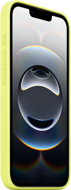 Панель Apple Silicone Case для iPhone 16e Neon Yellow (MGYW4) - зображення 2