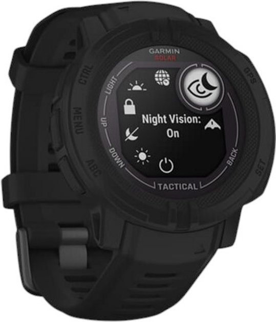 Smartwatch Garmin Instinct 2 Solar Tactical Edition 45 mm Black (010-02627-03) - obraz 3