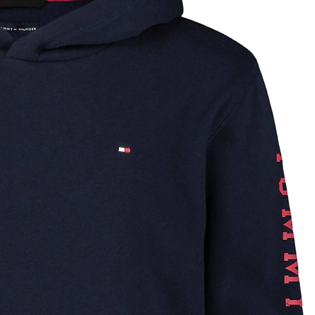 Детское худи для мальчика Tommy Hilfiger 648650050 122 см Синее (1159843113) - Фото 2 Детское худи для мальчика Tommy Hilfiger 648650050 122 см Синее (1159843113) - изображение 2