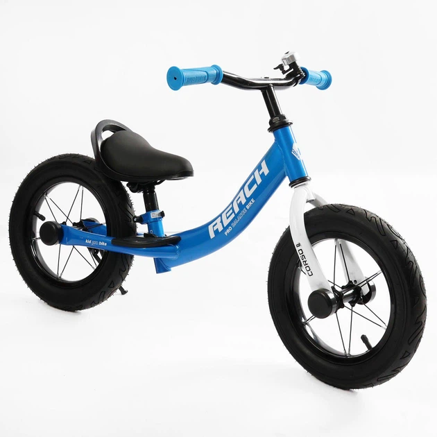 Беговел велобіг дитячий 12’’ CORSO Reach RC-9082-47 сталева рама надувні колеса підніжка - Фото 1 Беговел велобіг дитячий 12’’ CORSO Reach RC-9082-47 сталева рама надувні колеса підніжка - изображение 1