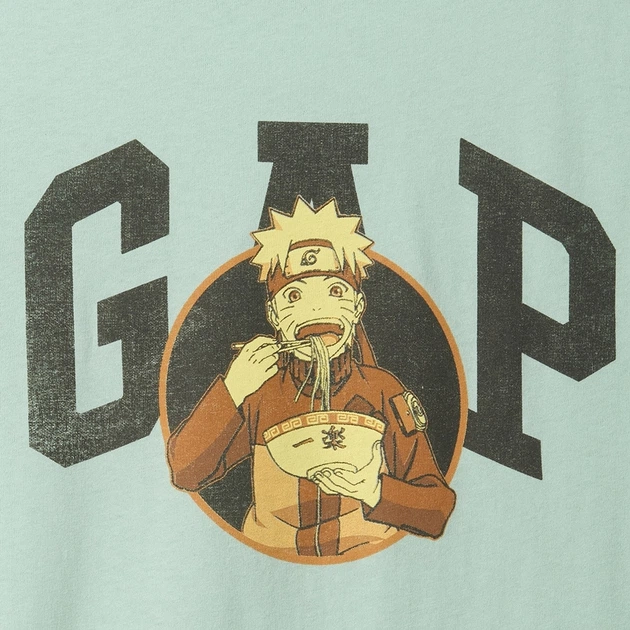 Детская футболка для мальчика GAP 811740602 122 см Бирюзовый (1159843426) - Фото 2 Детская футболка для мальчика GAP 811740602 122 см Бирюзовый (1159843426) - изображение 2