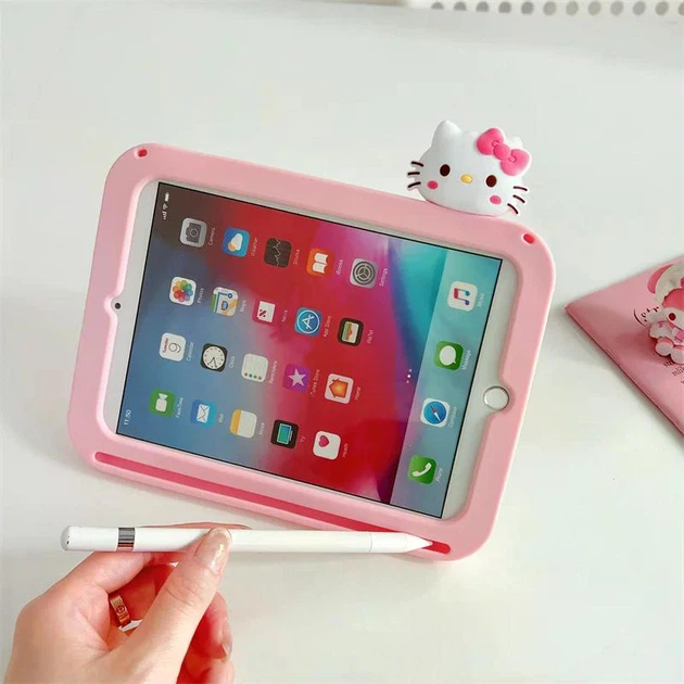 Чехол детский Silikon Power с подставкой и ремешком Apple iPad 9, 2021 (10.2 дюймов) Hello Kitty - Фото 8 Чехол детский Silikon Power с подставкой и ремешком Apple iPad 9, 2021 (10.2 дюймов) Hello Kitty - изображение 8
