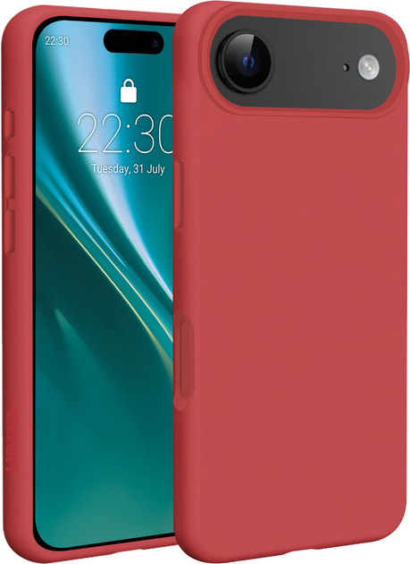 Панель Etteri Silicone Mag для Apple iPhone 17 Air Raspberry (5907504557038) - зображення 1