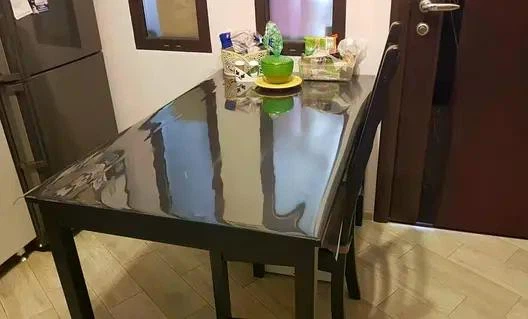 Прозоре захисне покриття Crystal 80×70 см, товщина 0,8 мм для столу “М’яке скло” - зображення 13