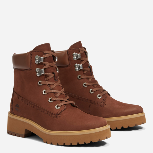 Trzewiki damskie skórzane wysokie Timberland Carnaby Cool TB0A2CT5EM51 41 (9.5US) 26.5 cm Brązowe (0197804699698) - obraz 2