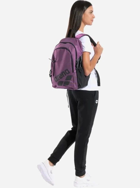 Рюкзак спортивний 30 л вміщує формат А4 Arena All Set Backpack 30L 010227-200 Фіолетовий (3468337635789) - Фото 2 Рюкзак спортивний 30 л вміщує формат А4 Arena All Set Backpack 30L 010227-200 Фіолетовий (3468337635789) - зображення 2