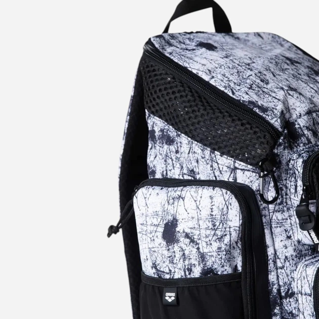 Рюкзак спортивний тканинний 45 л вміщує формат А4 Arena One Go Backpack Ao 45L 010232-902 Сірий/Чорний (3468337635994) - зображення 11